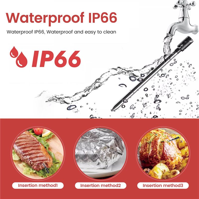 ABFU-Wireless Thermometer Food - Smart Accessories 评论和价格