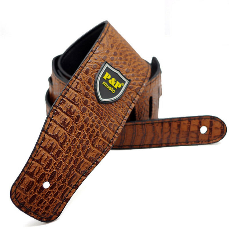 Pu Leather Classic Guitar Stra - Leather Classic Strap 评论和价格