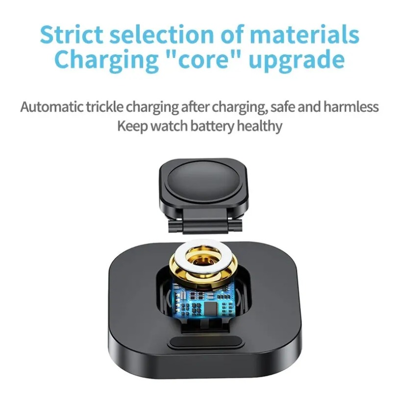 Portable Fast Charging Base Br - Wireless Charger Watch 评论和价格