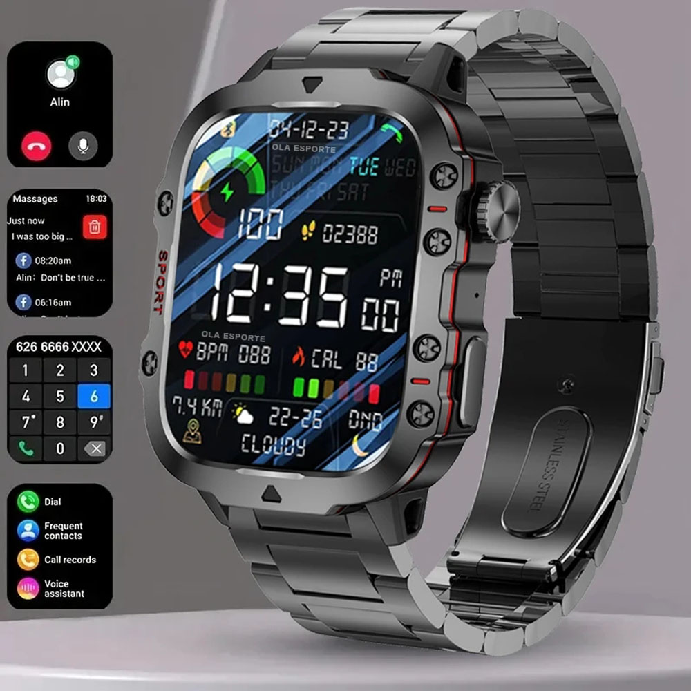2025 New Military Smart Watch  - Smartwatch Face 评论和价格