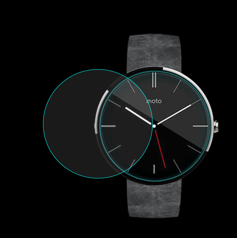 5Pcs Tempered Glass Protective - Motorola Smartwatch Accessories 评论和价格