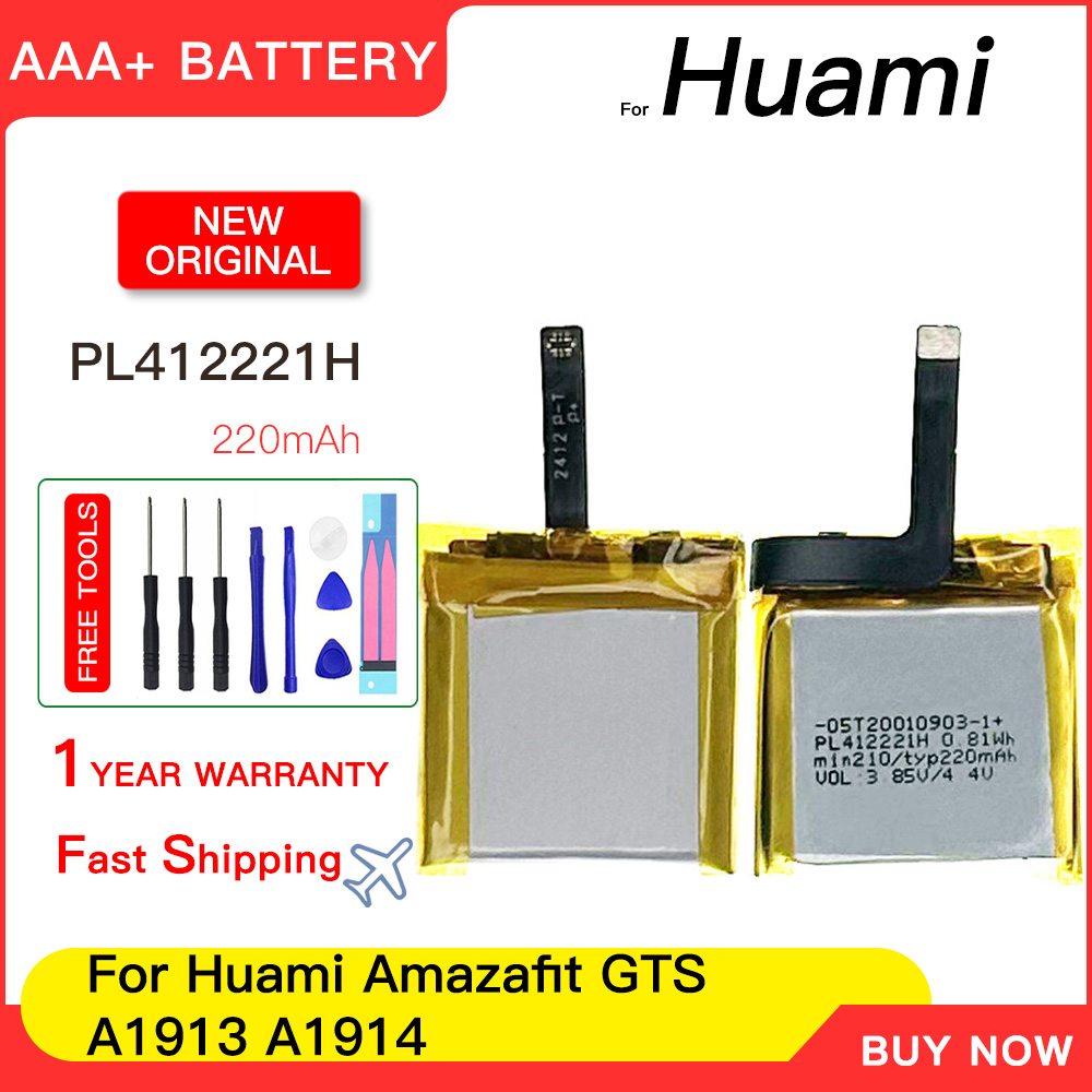 100% genuine 220mAh PL412221H  - Smartwatch A1914 评论和价格