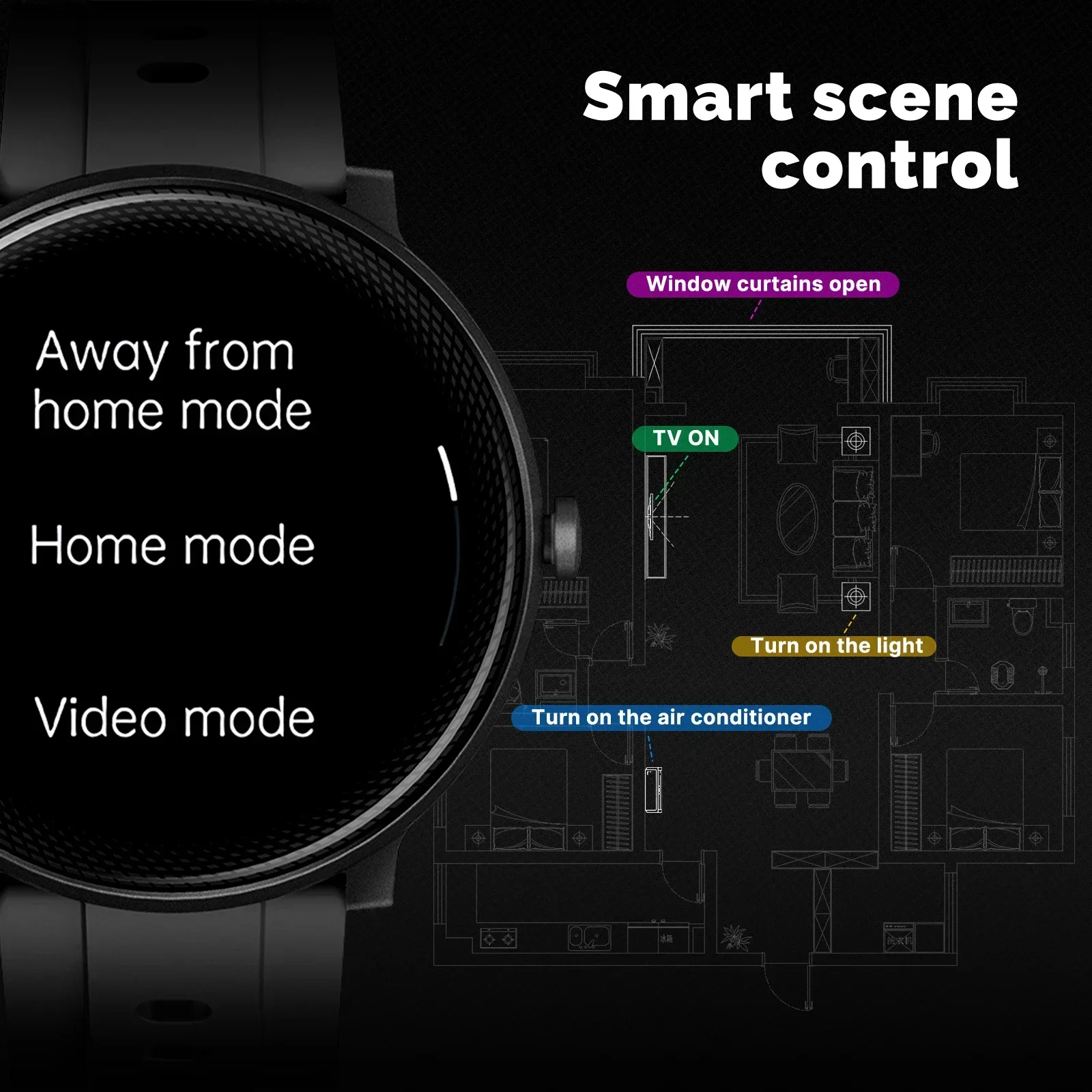 MOES Smart Watch Alexa Built-i - Smartwatch Touch 评论和价格