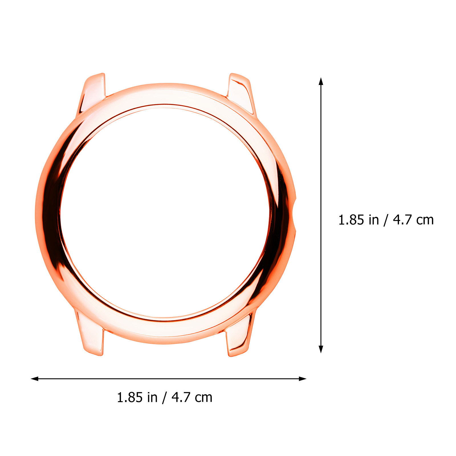 1Pcs Metal Color Protective Ca - Smartwatch Watch Accessories 评论和价格