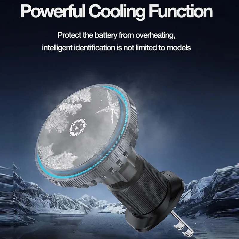 Ice Cooling Magnetic Car Wirel - Wireless Charger Watch 评论和价格